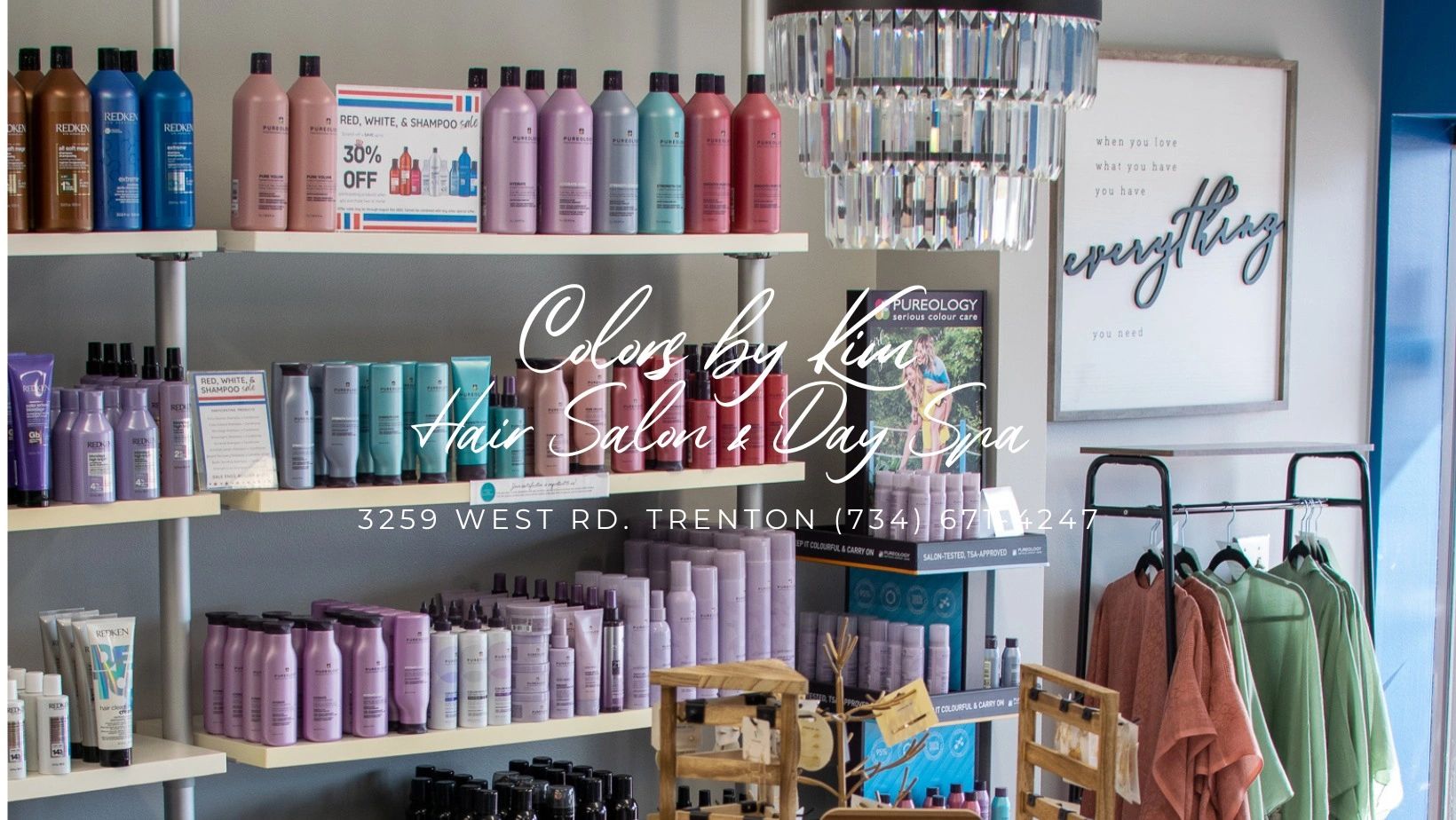 Colors By Kim Day Spa and Salon logo